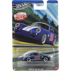 Mattel Hot Wheels Silver Series Vintage 1968 Porsche 356 Outlaw