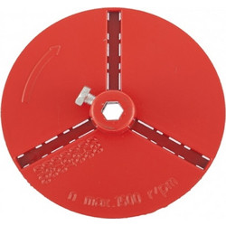 Βάση ποτηροτρύπανου πλακιδίων 33-103mm MTX (728609)