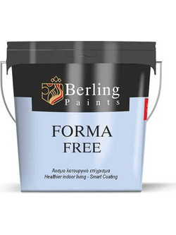 Berling Forma Free Πλαστικό Χρώμα Εσωτερικού Χώρου Λευκό 3lt