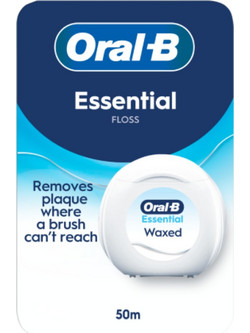 Oral-B Essential Floss Κερωμένο Οδοντικό Νήμα 50m