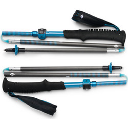 Black Diamond BD112555 Σπαστό Μπατόν Τρεξίματος Distance Carbon FLZ 2τμχ. Μπλέ-Μαύρα 95-110cm