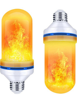 Διακοσμητική Λάμπα LED E27 9W με Εφέ Ζωντανής Φλόγας