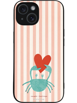 Sonique Stripe Stories Series Θήκη με Σχέδιο «Καβουράκι» (iPhone 15)