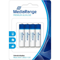MediaRange Premium Alkaline AAA 4τμχ