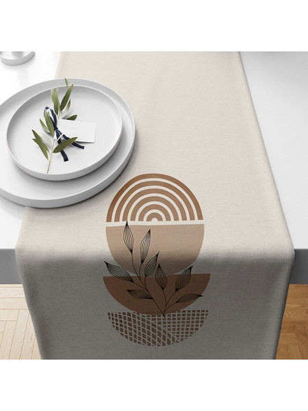 Runner Artrunmin 301NUV2133 Multi-Beige Aberto Design 40Χ135 Πολυέστερ