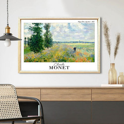 Διακοσμητικός Πίνακας Με Κορνίζα 4262Ahsmonet-021 674Art1163 (42x62)