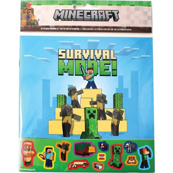 GIM STICKER ALBUM ΜΕ ΑΥΤΟΚΟΛΛΗΤΑ MINECRAFT 775-70091