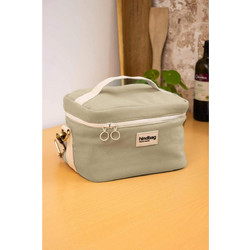 Τσάντα Igor Lunch Bag - Green Clay Βαμβάκι 24 x 16 x 16 εκ. 100% βαμβάκι GOTS