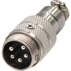 CONNECTOR ΜΙΚΡΟΦΩΝΟΥ ΚΑΛΩΔΙΟΥ 5P ΑΡΣΕΝΙΚΟ GX16-01 WAN (ΣΕΤ ΜΕ 5)