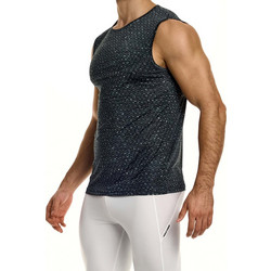 Modus Vivendi Air Bubble Sleeveless Top Μαύρο