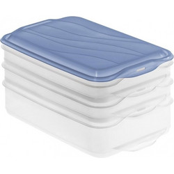 ROTHO Rondo Horizon blue - food storage container - 2 x 0,75l, 1 x 1,35l 1702806161