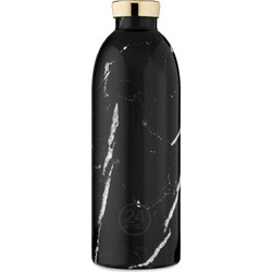 24Bottles Clima Bottle Black Marble 850ml