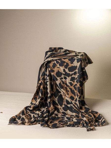 Πασμίνα Sc402 Brown leopard Brown leopard