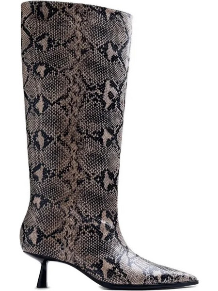 GIOSEPPO HIGH ANIMAL PRINT KITTEN ΜΠΟΤΕΣ 80131-P-SNAKE