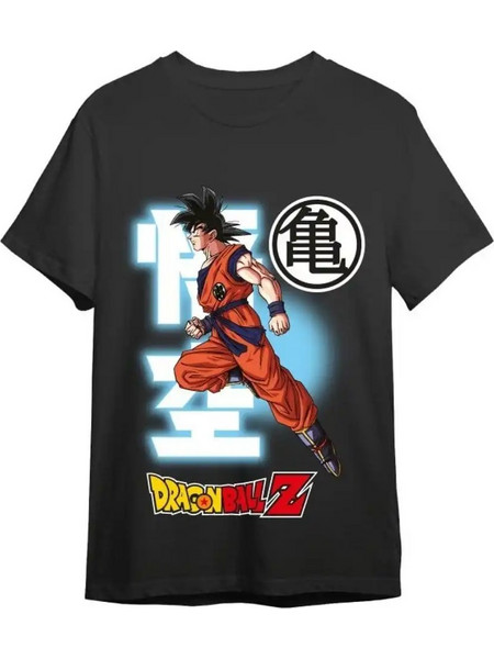 Dragon Ball Z T-Shirt Goku Fly Black Size XXL