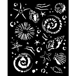 Stamperia Στένσιλ Silent Sea starfish 0,5mm 20x25cm