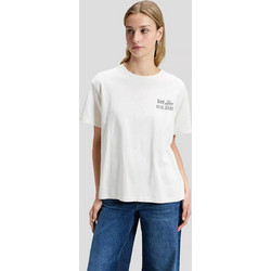 Lee(R) γυναικείο T-shirt Relaxed Fit Blue Jeans - 112387061 Εκρού