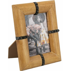 Artekko Gaia Καφέ Ξύλινη Κορνίζα για Φωτογραφία 4Χ6" (17.3x2.5x22.9)cm D6131