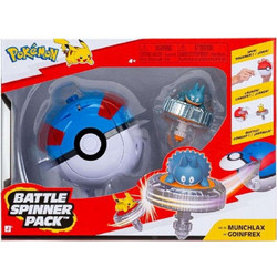 JAZWARES POKEMON BATTLE SPINNER (MUNCHLAX) 4397/4938