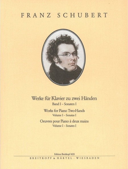 Breitkopf Franz Schubert - Schubert: Piano Sonatas - Book 3 (D 958-960, 459)