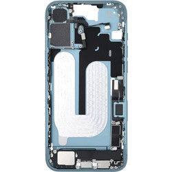 Apple iPhone 16 Plus Middle Frame Housing Charging Port Flex & Small Parts (Original Pulled) (Teal)
