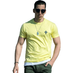 Crossover Men's Nation T-Shirt - Yellow