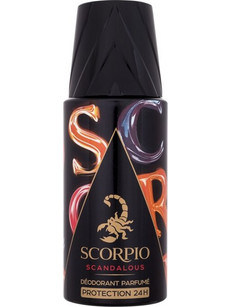 Scorpio Scandalous Ανδρικό Αποσμητικό Spray 24h Χωρίς Αλουμίνιο 150ml