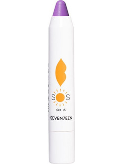 Seventeen SOS Lip Repair N07 Red Lip Balm με Χρώμα SPF15