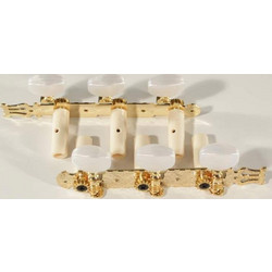 Takamine Κλειδιά για Κλασική Κιθάρα σε Διάταξη 3+3 Classical Guitar Machine Head Gold Nylon GoldΚωδικός: TGP0551NG