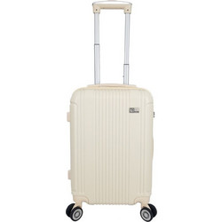 Rain RB9028C Βαλίτσα Καμπίνας 55x40x22cm με 4 Ρόδες Μπεζ