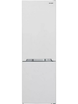 Sharp SJ-BB10IMXW1 Ψυγειοκαταψύκτης Υ186xΠ60xΒ65cm Λευκός