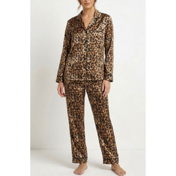 Γυναικείο σετ πιτζάμας σατέν Animal print LOVELX S191 EAN: 7103159013