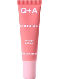 Q+A Collagen Lip Balm Tube με Χρώμα 10ml