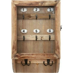 Atmosphera Ornella Κλειδοθήκη Τοίχου Ξύλινη 26x8.5x38cm 344000020 3560238660270