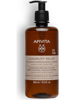 Apivita Dry Dandruff Σέλερι & Πρόπολη Σαμπουάν κατά της Ξηροδερμίας & της Πιτυρίδας για Ξηρά Μαλλιά 500ml