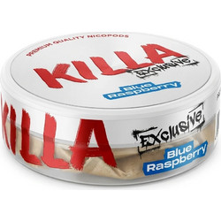 Killa Blue Raspberry Extra Strong Nicotine Pouches 16mg/g (20 Σακουλάκια)