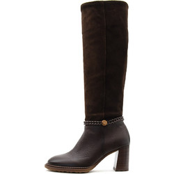 ALABAMA LEATHER HIGH HEEL BOOTS WOMEN HISPANITAS