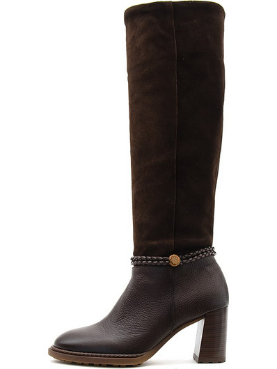 ALABAMA LEATHER HIGH HEEL BOOTS WOMEN HISPANITAS
