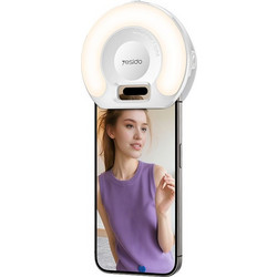 Selfie Ring Light LED με Clip Yesido