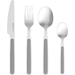 Μαχαιροπίρουνα Balance Leo (Σετ 24Τμχ) 3950635 Inox-Grey BergHOFF 24 τμχ Ανοξείδωτο Ατσάλι