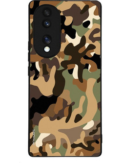 Sonique Camouflage Army Series Θήκη (Honor 70 5G) Καφέ