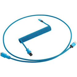 CableMod PRO Σπιράλ Πλεγμένο Καλώδιο USB-A to USB-C 1.5m Spectrum Blue