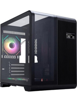 1stPlayer RT5 Black Gaming Micro Tower Κουτί Υπολογιστή με Πλαϊνό Παράθυρο