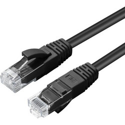 Microconnect U/UTP Cat.6a Καλώδιο Δικτύου Ethernet 20m Black