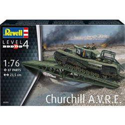 Revell Churchill A.V.R.E Military Vehicles WWII Συναρμολογούμενο Πλαστικό Μοντέλο Αεροπλάνου 1:76