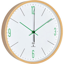 Ρολόι Τοίχου TFA 60.3524.04 with green digits and hands