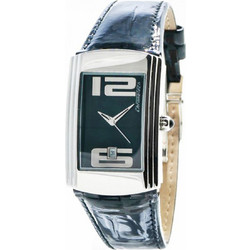Chronotech Γυναικείο Ρολόι με Μπλε Δερμάτινο Λουράκι CT7017L-06