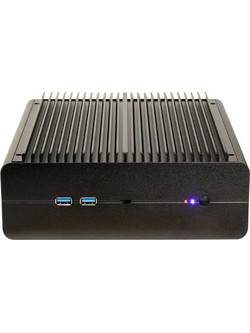 Inter-Tech IP-60 Black Mini Tower Κουτί Υπολογιστή