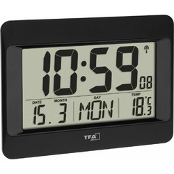 Θερμόμετρο - Υγρασιόμετρο TFA 60.4519.01 Radio Controlled Clock with Temperature