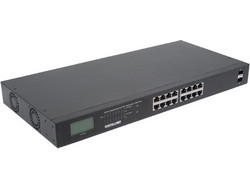 Intellinet 561259 Unmanaged L2 Switch με 16 Θύρες Ethernet 1Gbps και 2 SFP Θύρες